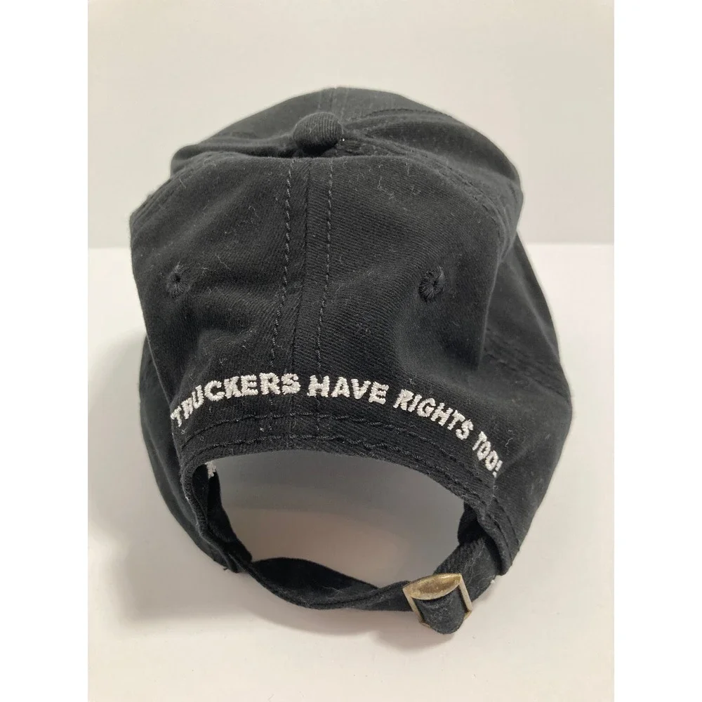 OOIDA Baseball Cap Men One Size Black 40th Anniversary Truckers Rights‎ Hat